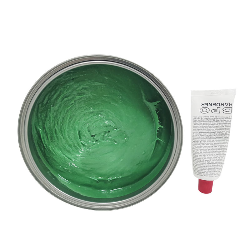 Wholesale Protective Automotive Polyester Green Fiberglass Putty Auto Body Filler