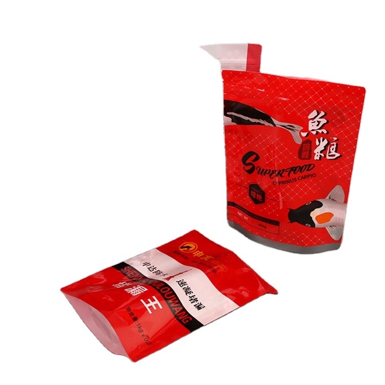 custom printed plastic package for food