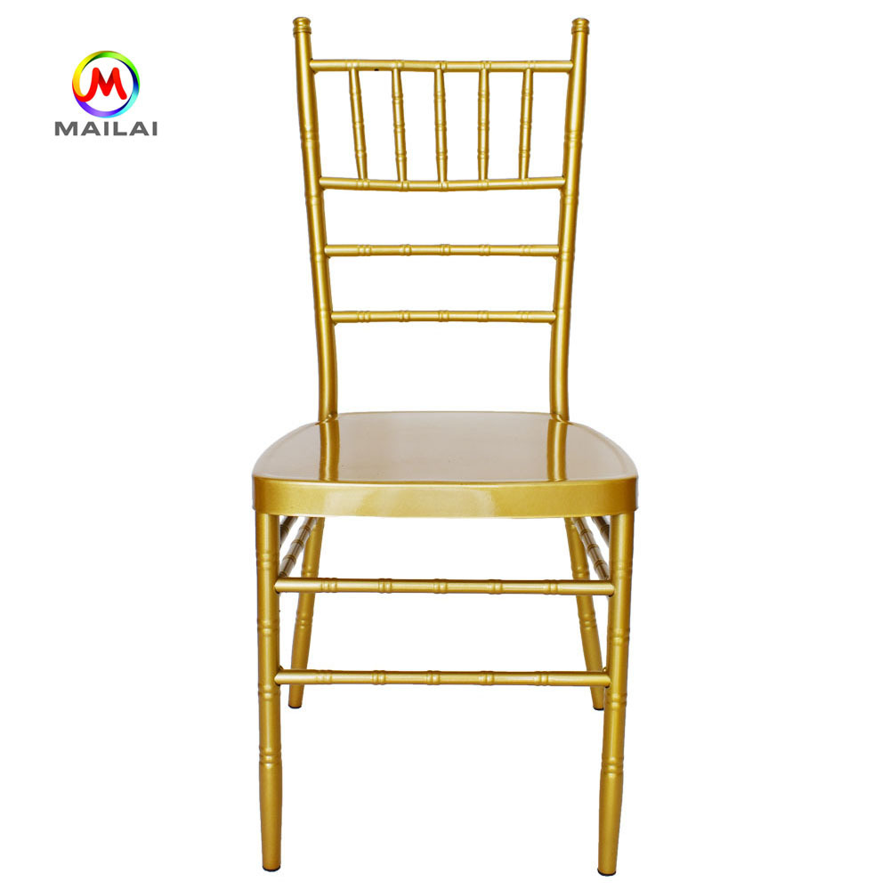 Wedding Supplies Gold Metal Tiffany Chiavari Event Wedding Chairs