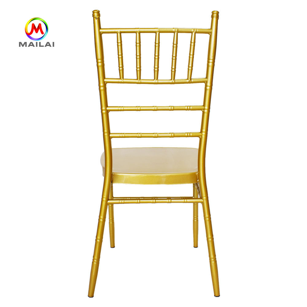 Wedding Supplies Gold Metal Tiffany Chiavari Event Wedding Chairs