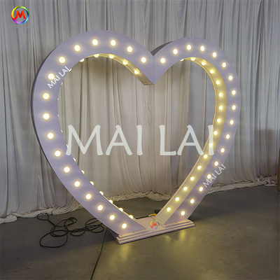 LOVE Shape Backdrop Arch  Hot Sale LED  Arch Acrylic Wedding Backdrop Event Decorative Arch