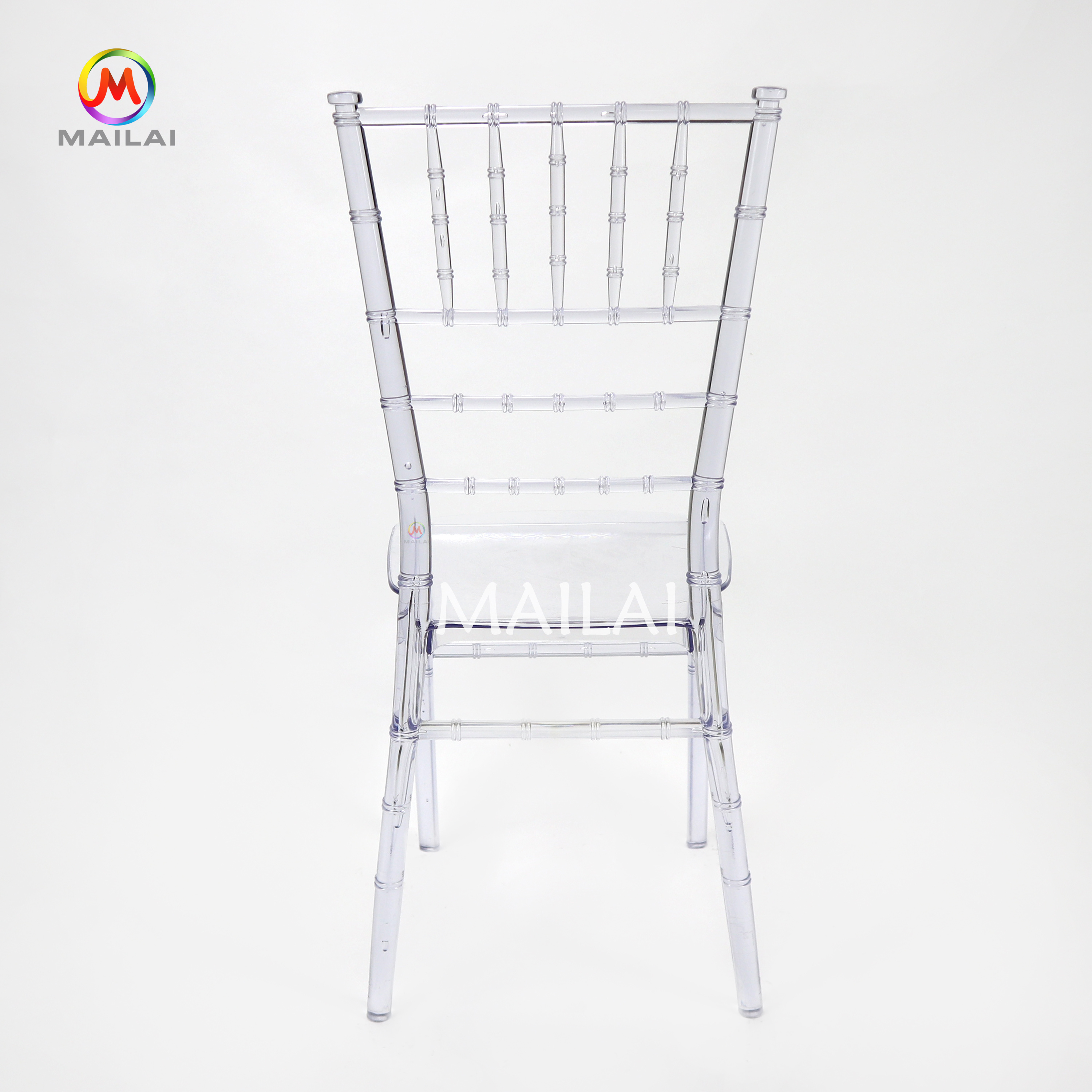 Integrated Design Cheap Clear Transparent Acrylic Resin Chiavari Chair For Wedding