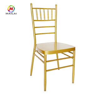 Wedding Supplies Gold Metal Tiffany Chiavari Event Wedding Chairs