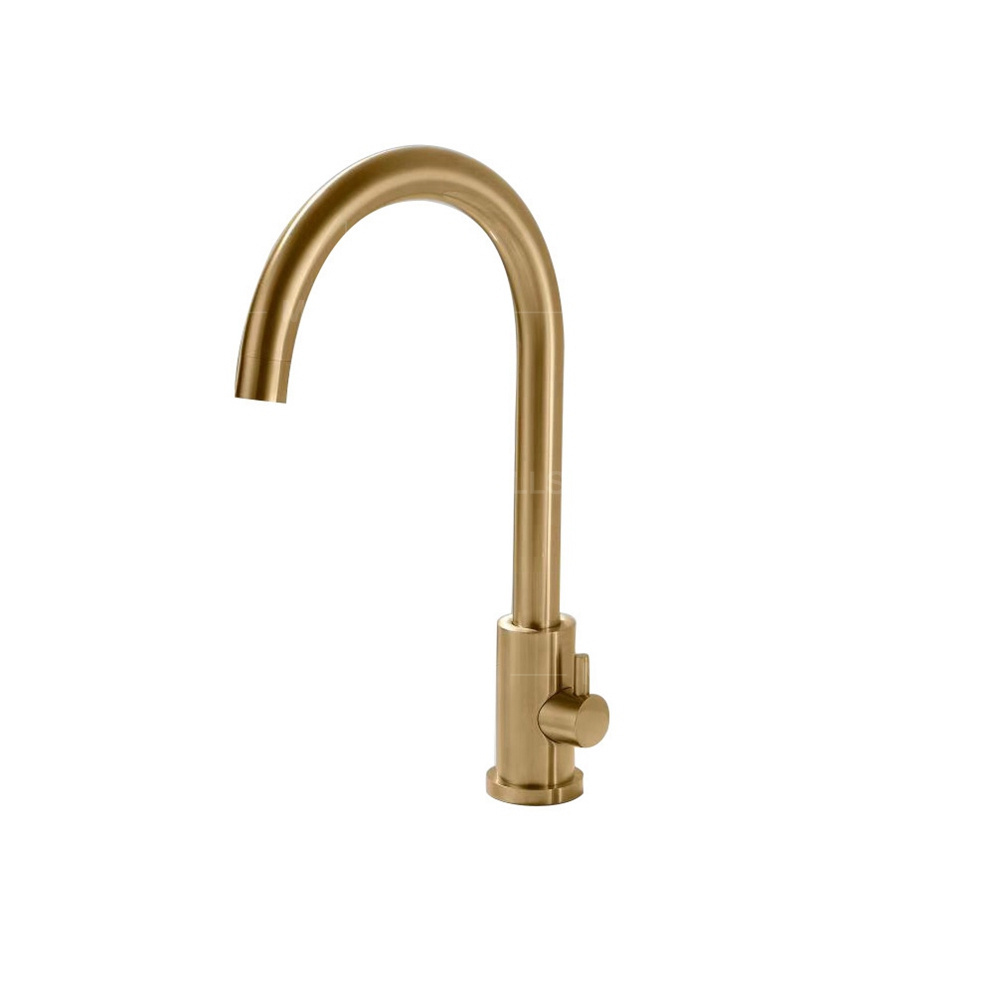 Classic design brushed gold single handle bath tub faucet shower set faucet