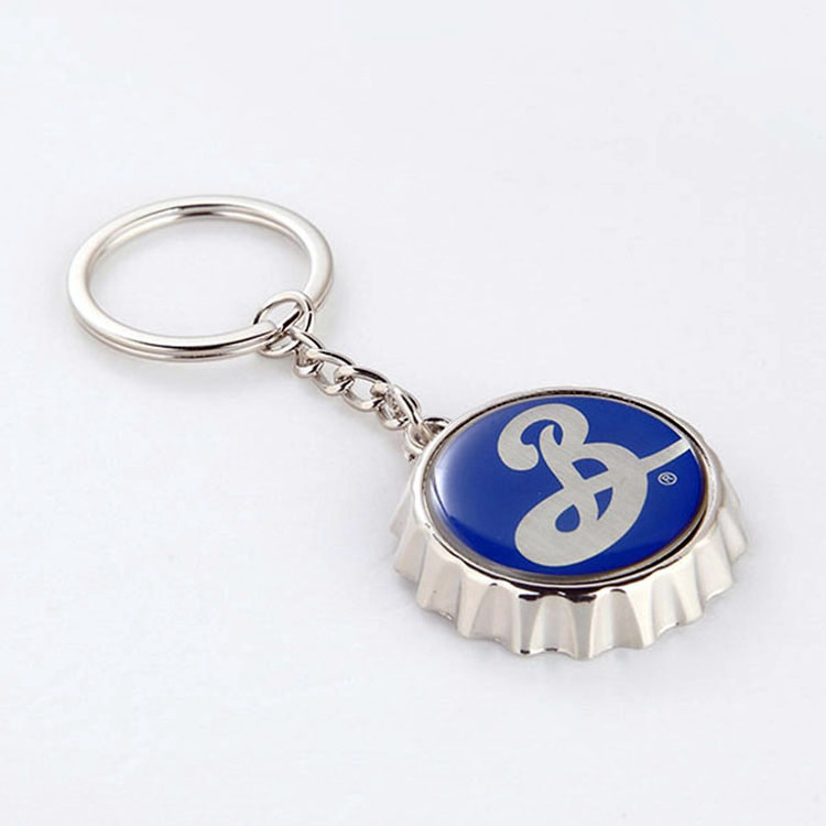 Wholesale Cheap Keying Blank Logo Key Chain Custom Guitar Sublimation Metal Keychains Bottle Opener