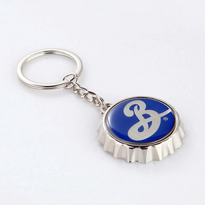 Wholesale Cheap Keying Blank Logo Key Chain Custom Guitar Sublimation Metal Keychains Bottle Opener