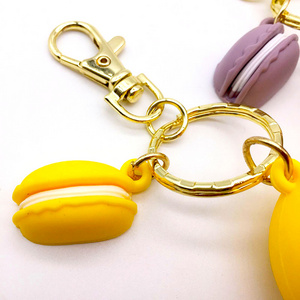 Silicone Rubber Doll Anime Silicon Keychain In Bulk Rubber Key Chains Wholesale Custom Porte Cle 3D Pvc Silicon Keychain