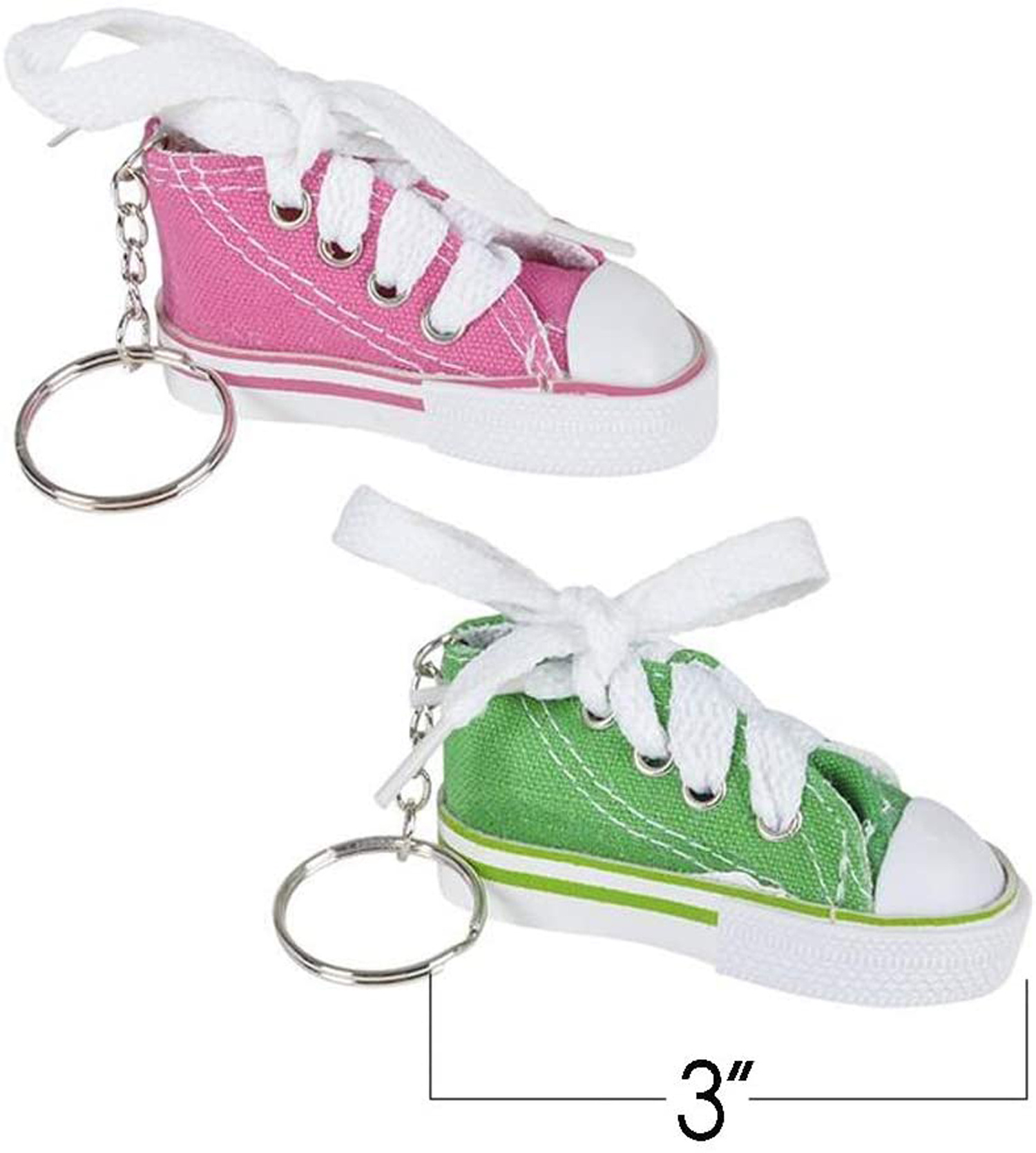 Wholesale Sport Shoes Shape Colorful 3d Mini Shoes Keychain Sneaker Canvas Key Chain