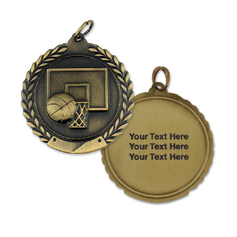 Design Your Own China Custom Basketball Engraved 3D Medals And Trophies Wrestling Medallas Metal Marathon Sports Custom Medals