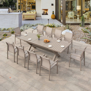 Modern outdoor table and chair combination courtyard garden leisure furniture