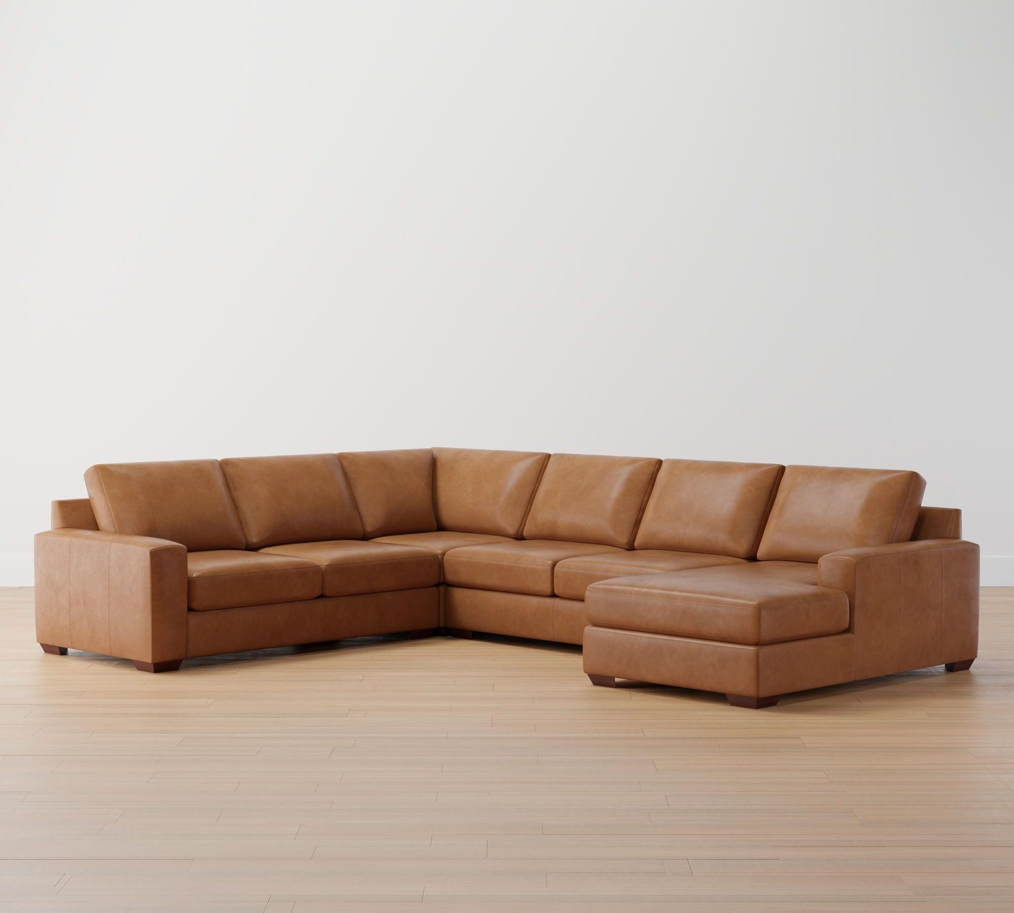 High quality modern interior design, leather furniture, living room combination sofa