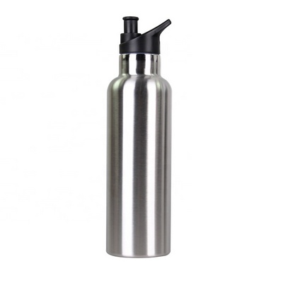 private label vacuum insulated 18 8 stainless steel sport drink water bottle with spout lid for keep water hot