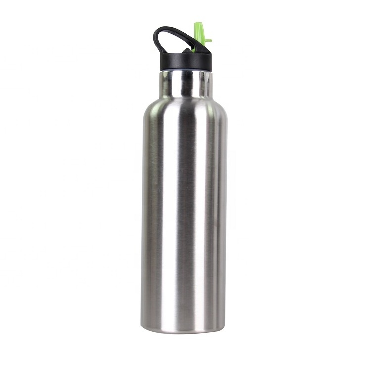 private label vacuum insulated 18 8 stainless steel sport drink water bottle with spout lid for keep water hot