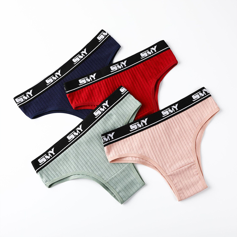 Factory Cheap Price Sexy Cotton Brazilian South American Women's Panties Ladies Underwear Thong