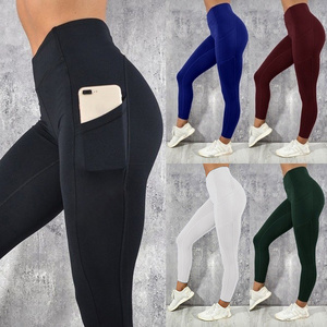 Fitness Women Leggings Push up Women High Waist Pocket Workout Leggins 2023 Fashion Casual Leggings Mujer Long Pants