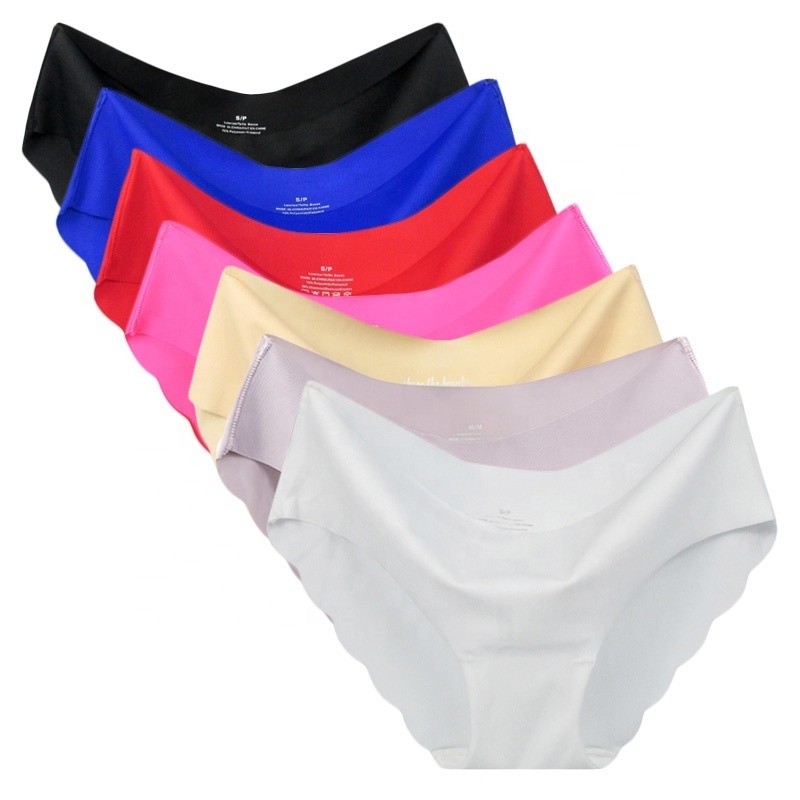 Wholesale women seamless briefs sexy panty Solid sexy girls ladies women's panties Seamless underwear Bikini for Women Adults