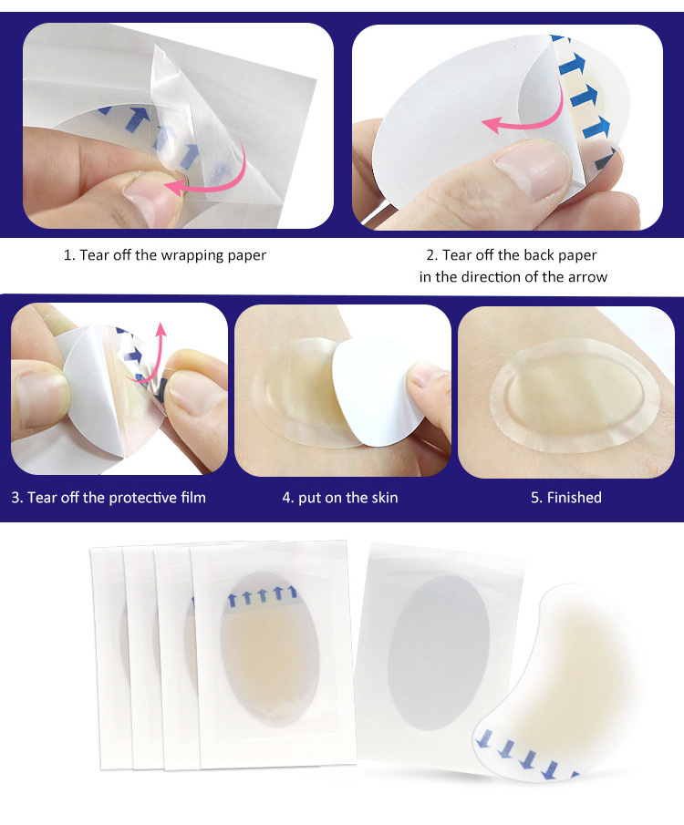 gel invisible relief pain wear-resistant shoes heel sticker invisible foot pads Anti Slip Shoe Pads heel sticker heel protectors