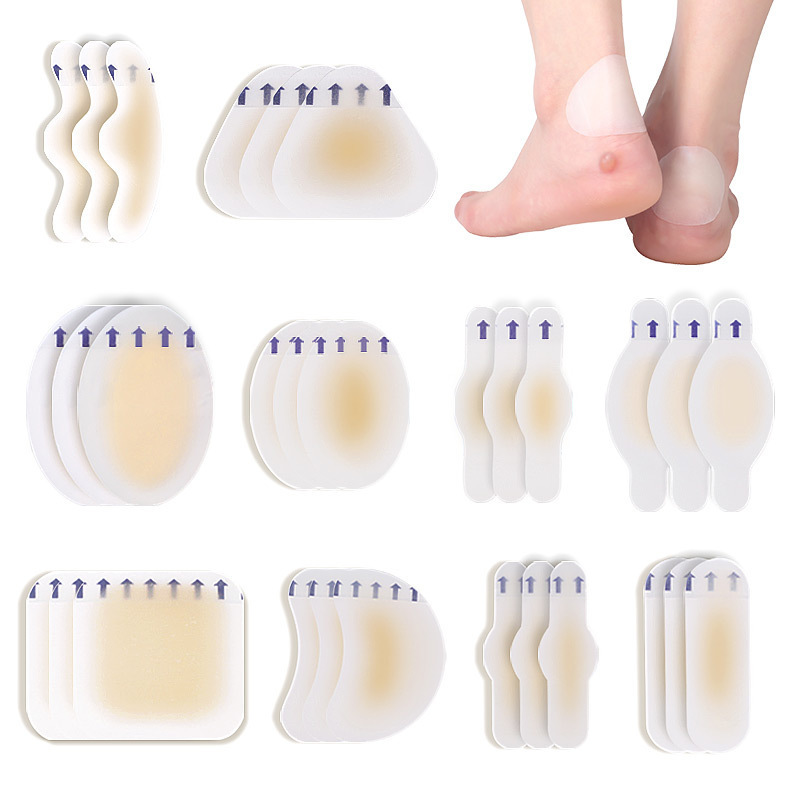 gel invisible relief pain wear-resistant shoes heel sticker invisible foot pads Anti Slip Shoe Pads heel sticker heel protectors