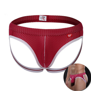 European American men's low-waist sexy underwear breathable T-shaped hip lifting underwear sexy men's thong underwear