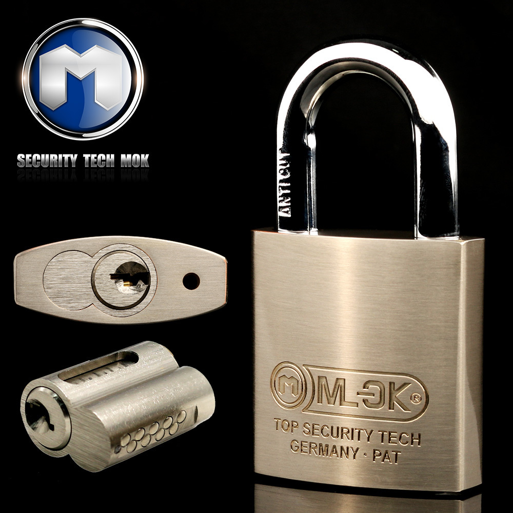 MOK lock company lock change rekeyable master key padlocks set