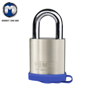 MOK IP68 closed shackle guard padlock with fingerprint padlocks smart door lock keyless