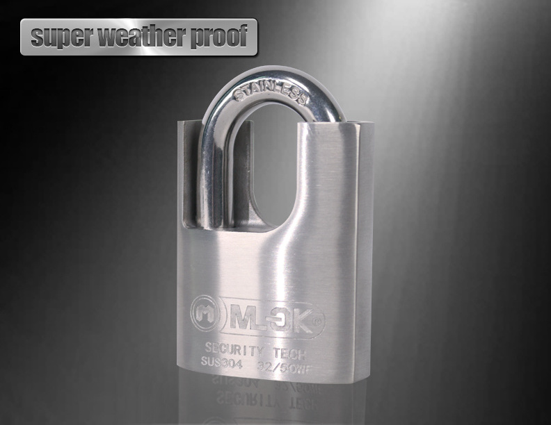 MOK All Type Top Security 304 Stainless Steel Heavy Duty Padlocks Waterproof Rust Proof Master Key Padlock