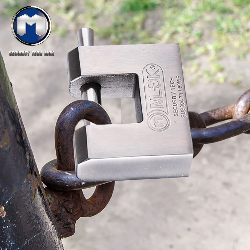 Stainless Steel Lock Hasp Covered safety Heavy Duty Padlock