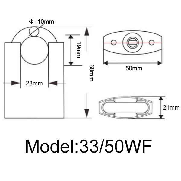 MOK discriminate hard padlock electronic timer padlock padlock for America