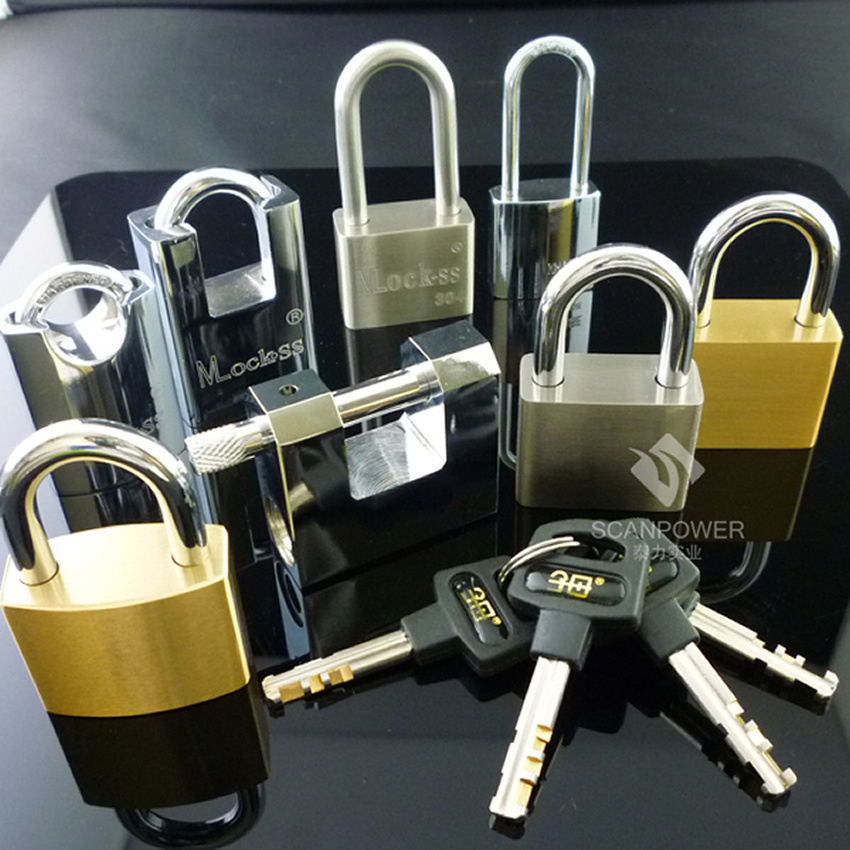 MOK 50mm brass lock heavy duty lockout long shackle padlock keyed alike