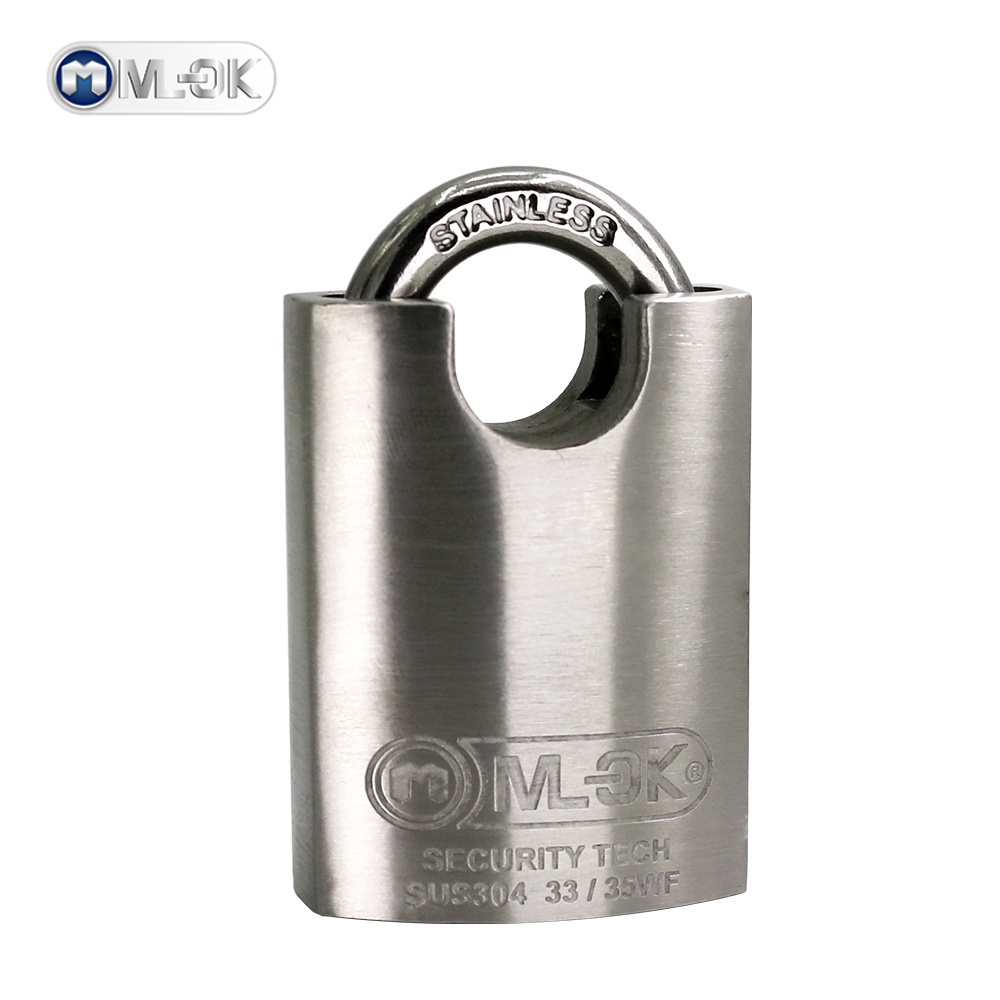 MOK 100% rust free container uncuttable lock high security container padlock lock