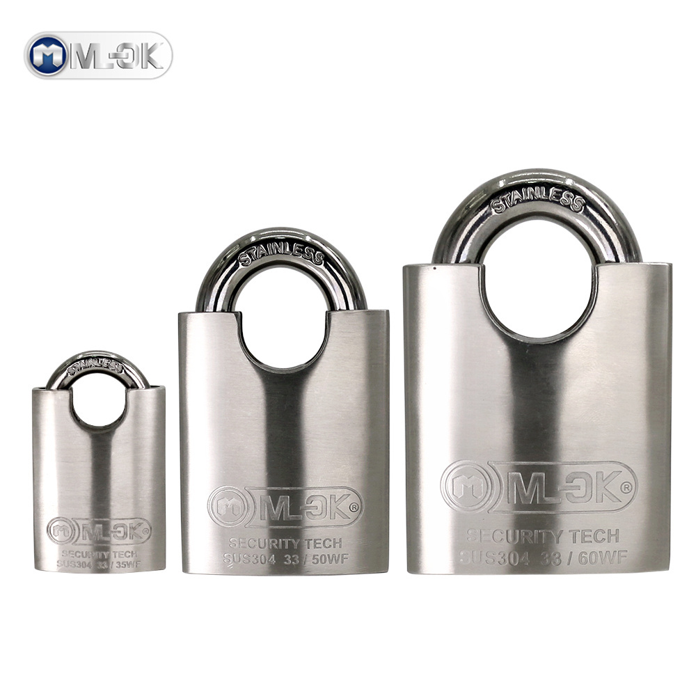 MOK 100% rust free container uncuttable lock high security container padlock lock