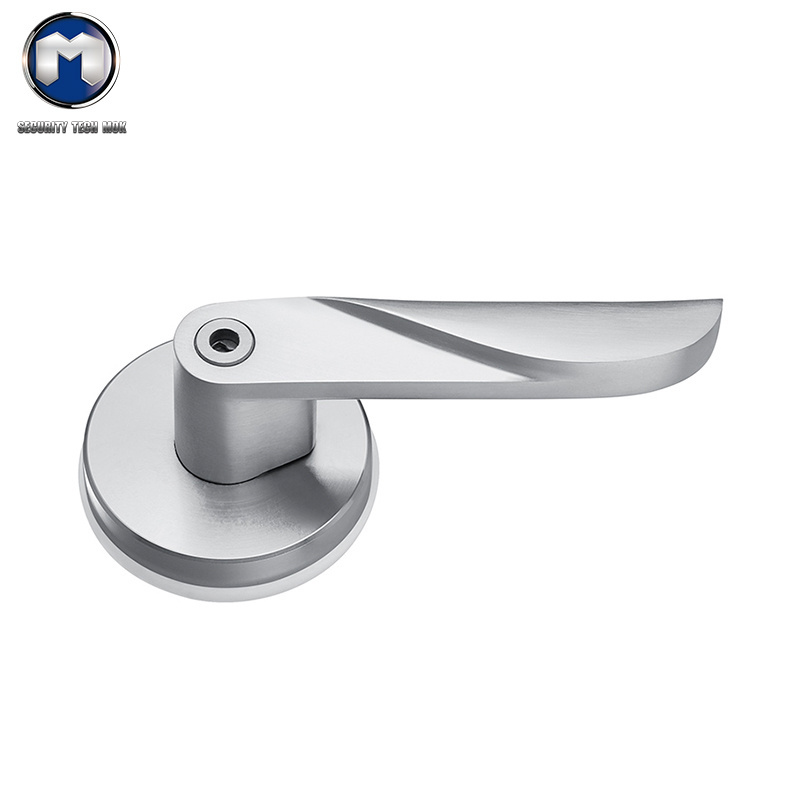 MOK Modern door lever handles used for bathroom bedroom stainless steel anti-theft door lock