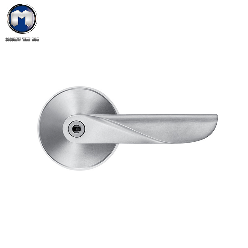 MOK Modern door lever handles used for bathroom bedroom stainless steel anti-theft door lock