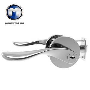 MOK Stainless steel anti-theft interior door handle lock door knobs locks set