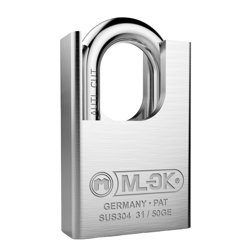 MOK long shackle square locks 304 stainless steel Anti-shear padlocks