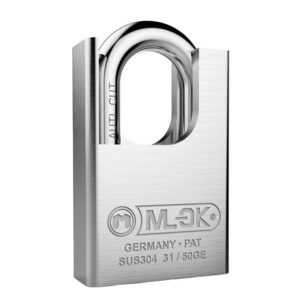 MOK long shackle square locks 304 stainless steel Anti-shear padlocks