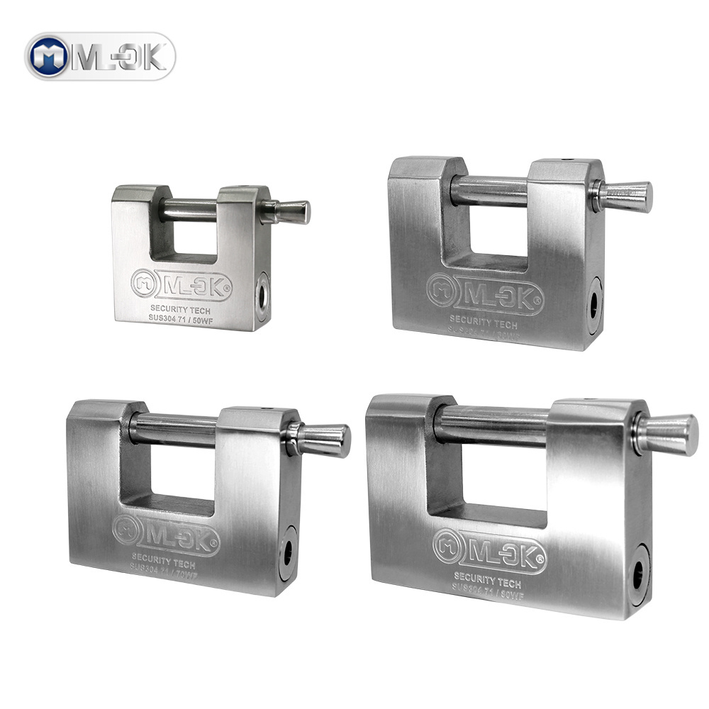 MOK combination 304 stainless steel pad lock heavy duty master key padlocks