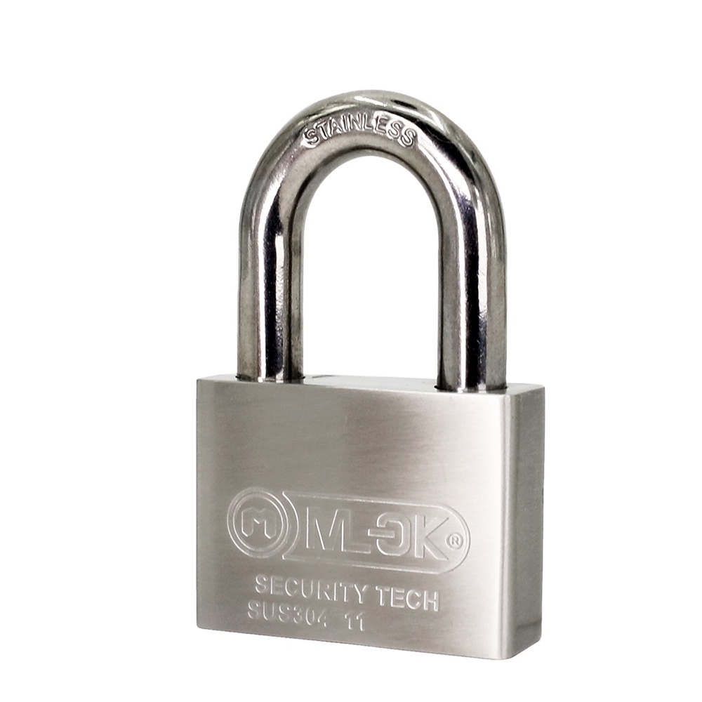 MOK heavy duty 304 stainless steel cadenas waterproof padlocks keyed alike circle padlocks