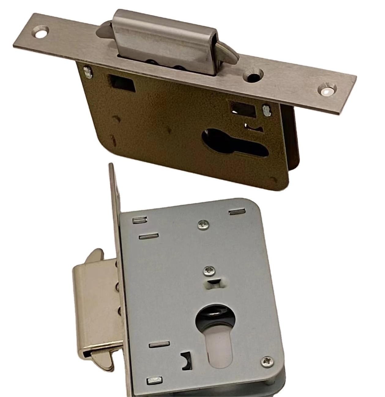 Euro standard CE/UKCA SS304 Fire door mechanically operated night latch lock with safty latch