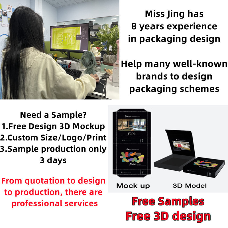 Custom Magnetic Closure Matt Lamination Folding Paper Gift Boxes With Glossy Black UV Coating Logo