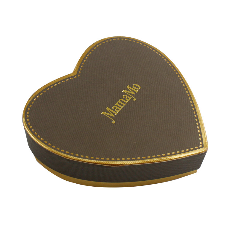 Custom Logo Heart Shaped Paper Chocolate Strawberry Christmas Gift Boxes For Packing