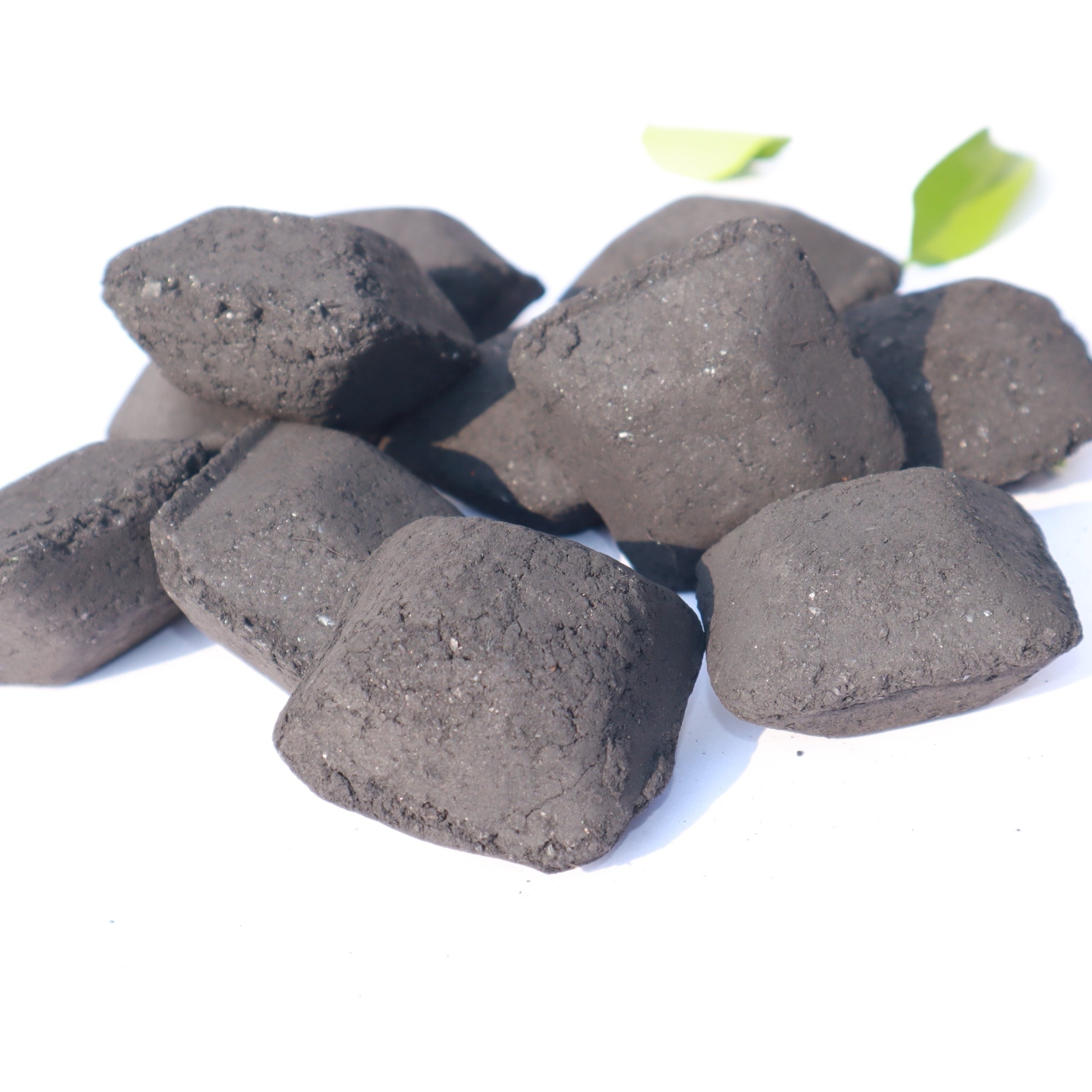 Quickest Setup 100% Natural Binders Materials Used To Make Coconut Shell Charcoal Briquette For BBQ's