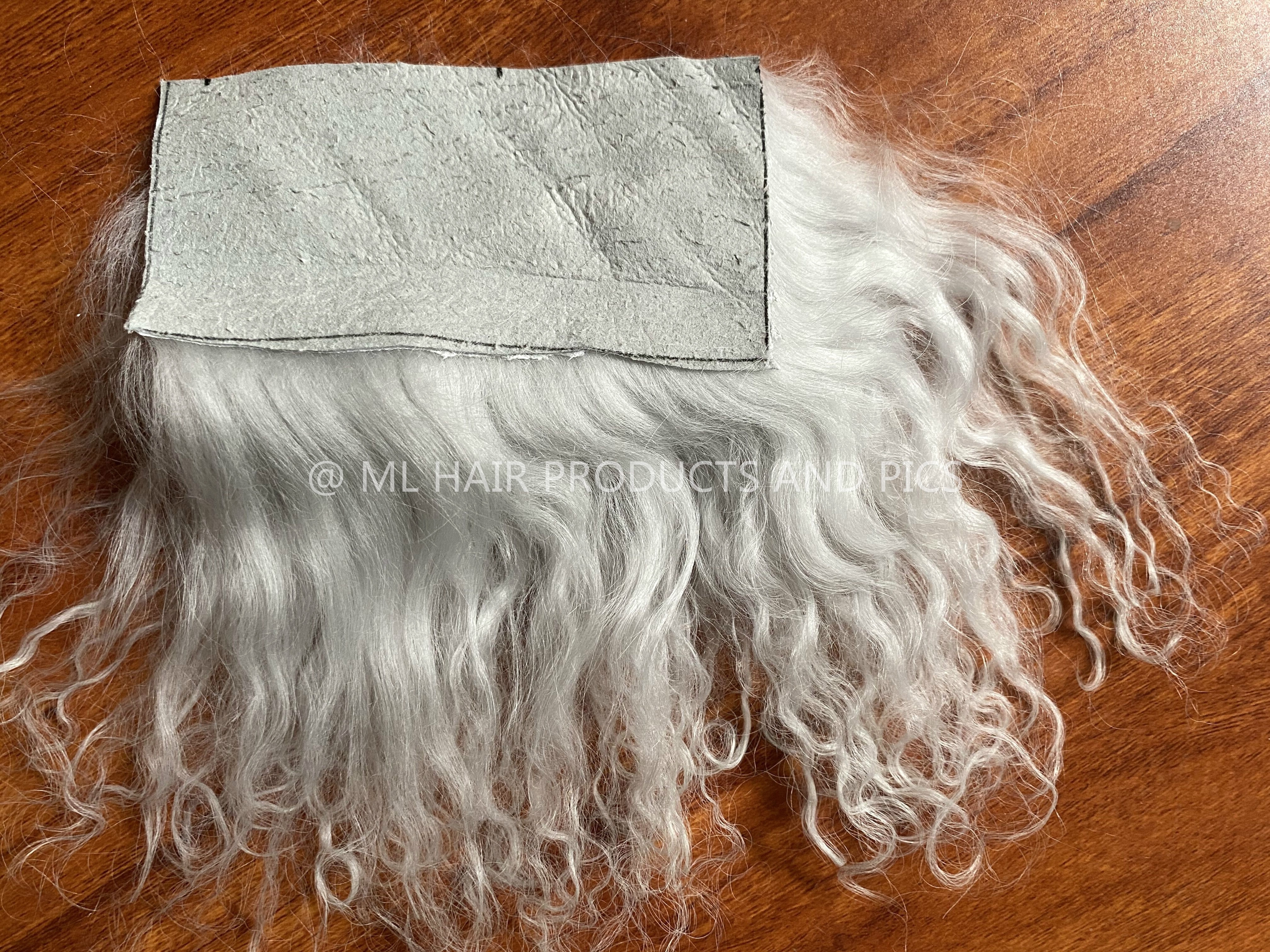 Blythe Doll Hair Extensions 100% virgin natural goat hair with fur