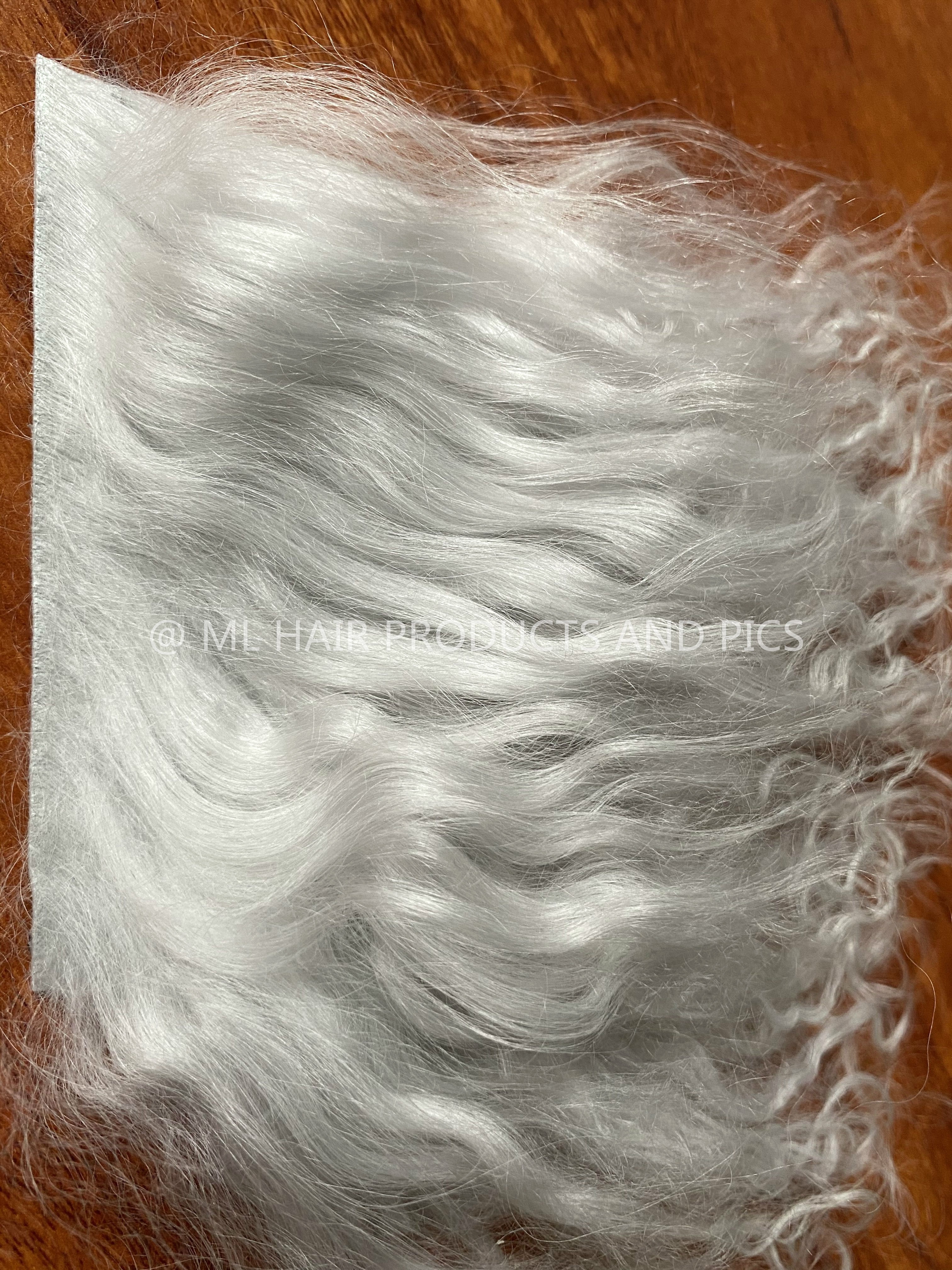 Blythe Doll Hair Extensions 100% virgin natural goat hair with fur