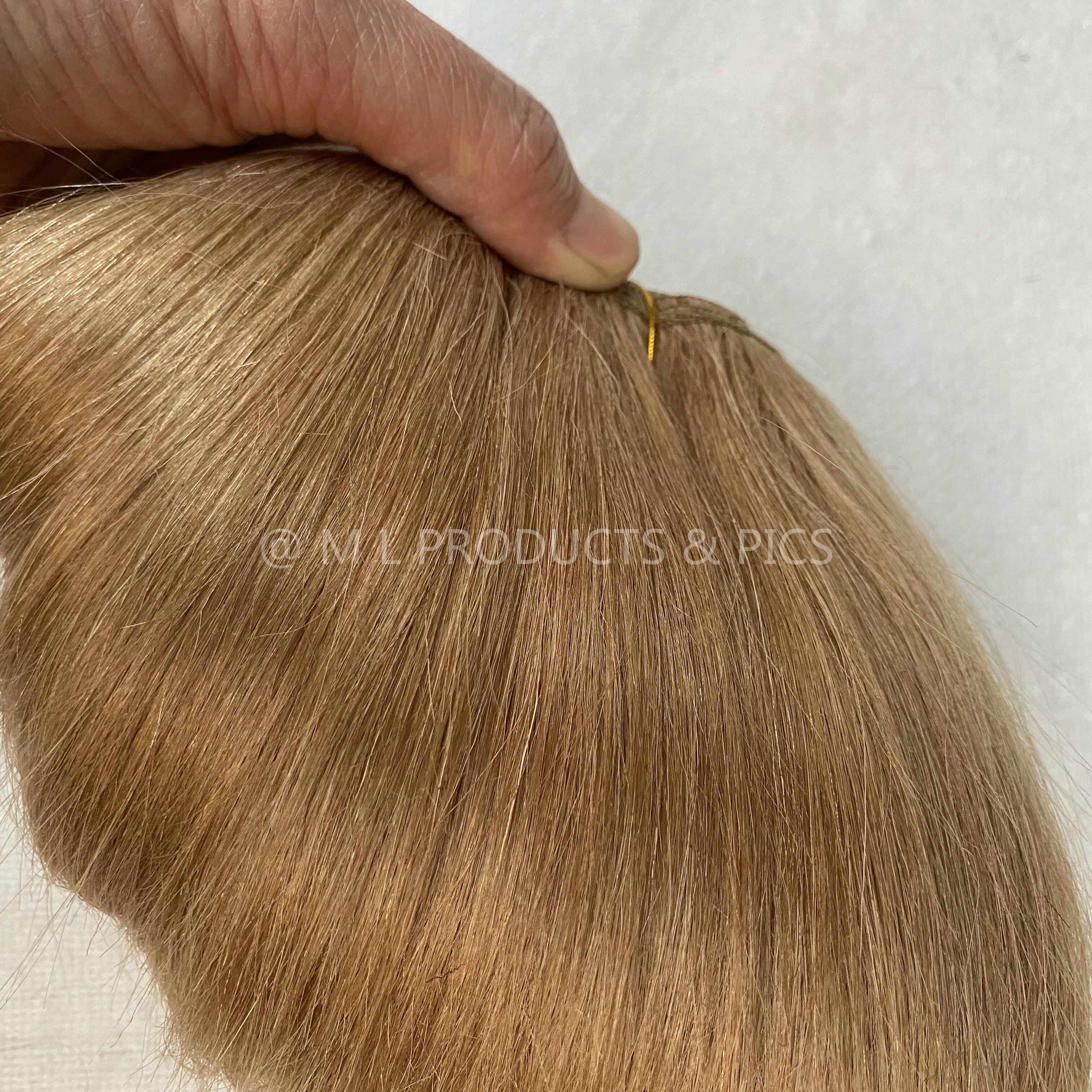 BJD Doll Hair Extensions Goat Yak hair machine weft straight type