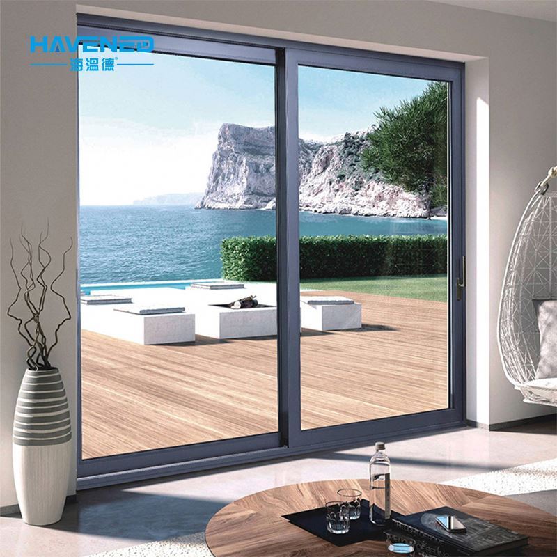 Modern Anti Theft French Aluminum Alloy Glass Window Double Glazed Inward Opening And Inverting Window