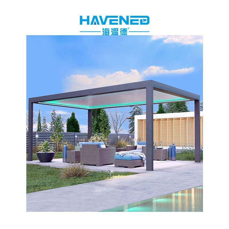 Roof Japanese Gazebo Waterproof Curtain Oriental Season Hard Roof Gazebo