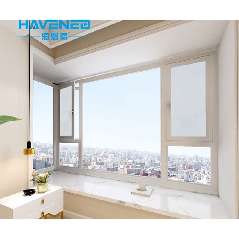 Open Interior Design Cheap Price Imported Material Pvc Casement Window