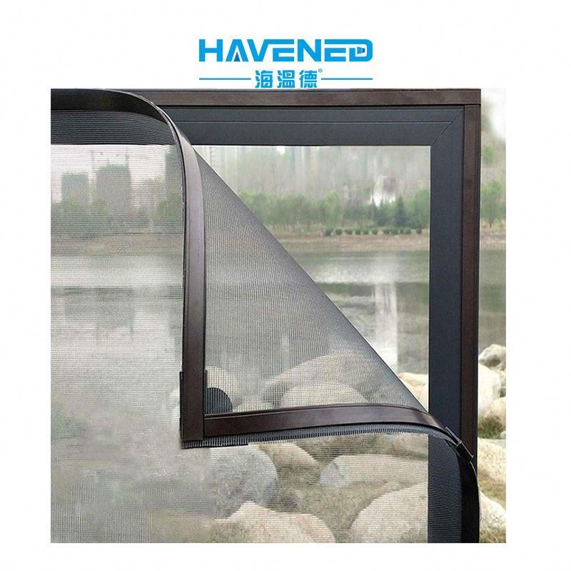 European Style Insect Proof Mosquito Net Magnetic Door Screen Reinforced Magnetic Anti Mosquito Screen Window