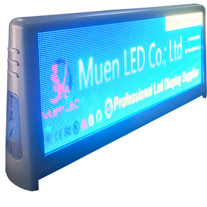 [Low price] LED car display price on top of taxi / led taxi display sign